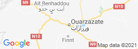 Ouarzazat map